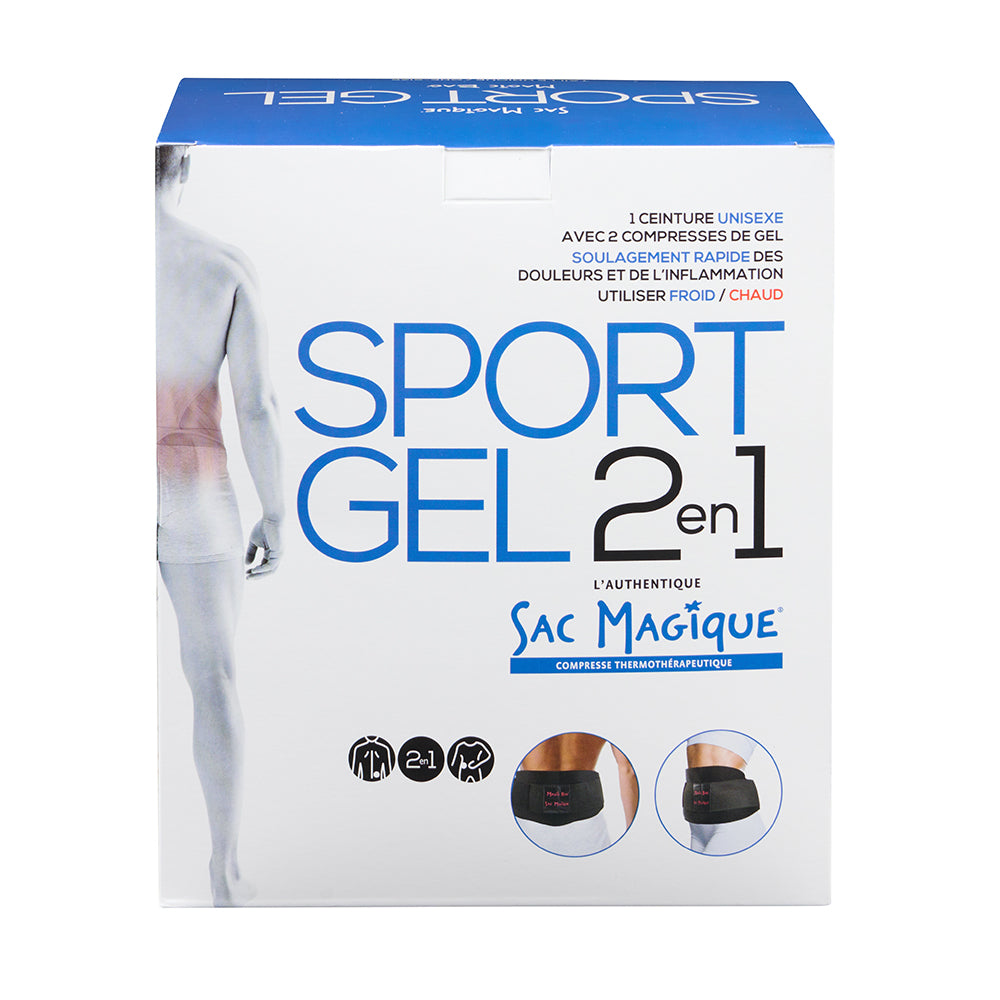 Magic Bag Sport Gel 2 in 1 Wrap with Gel Packs - Back & Stomach