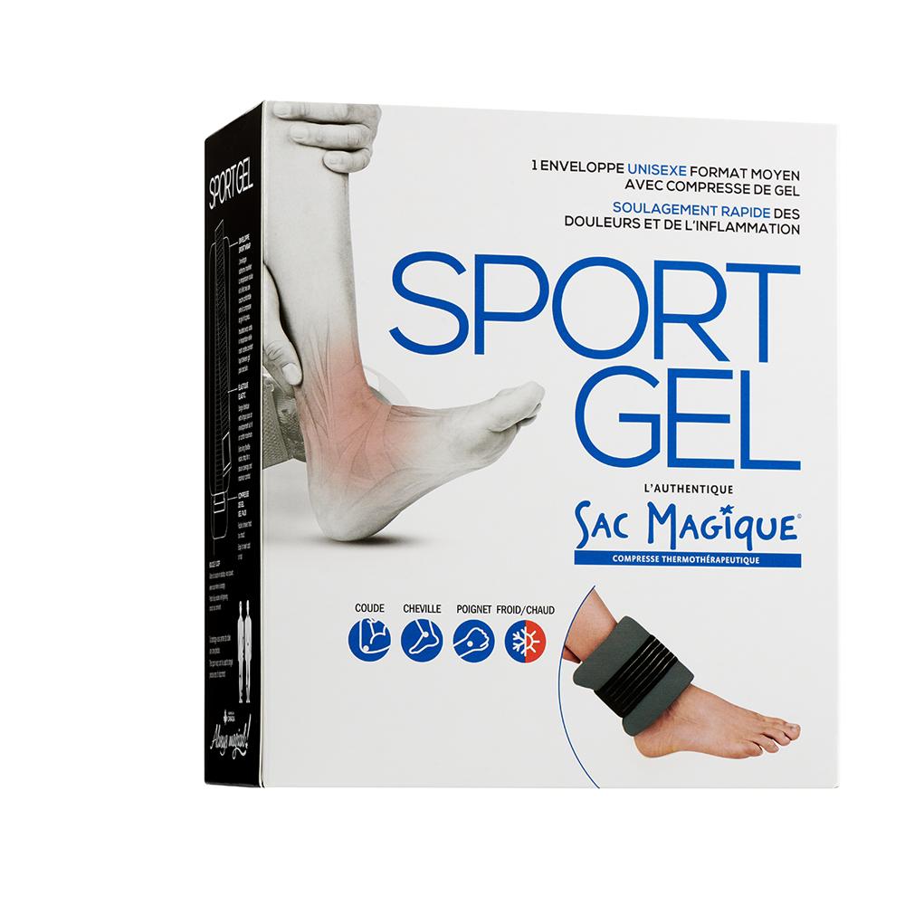 Magic Bag Sport Gel Medium Gel Wrap for small joints, ideal for ankle, elbow, wrist pain relief, hot or cold therapy.