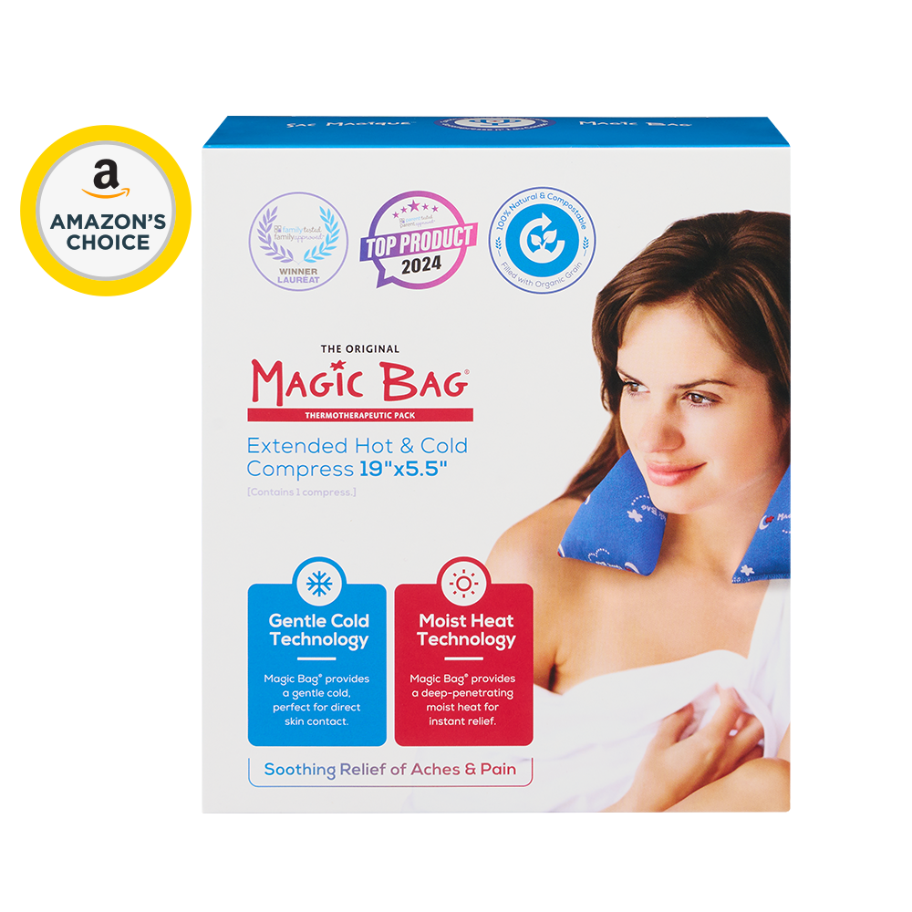 Magic Bag Extended Hot & Cold Compress for versatile pain relief and comfort.