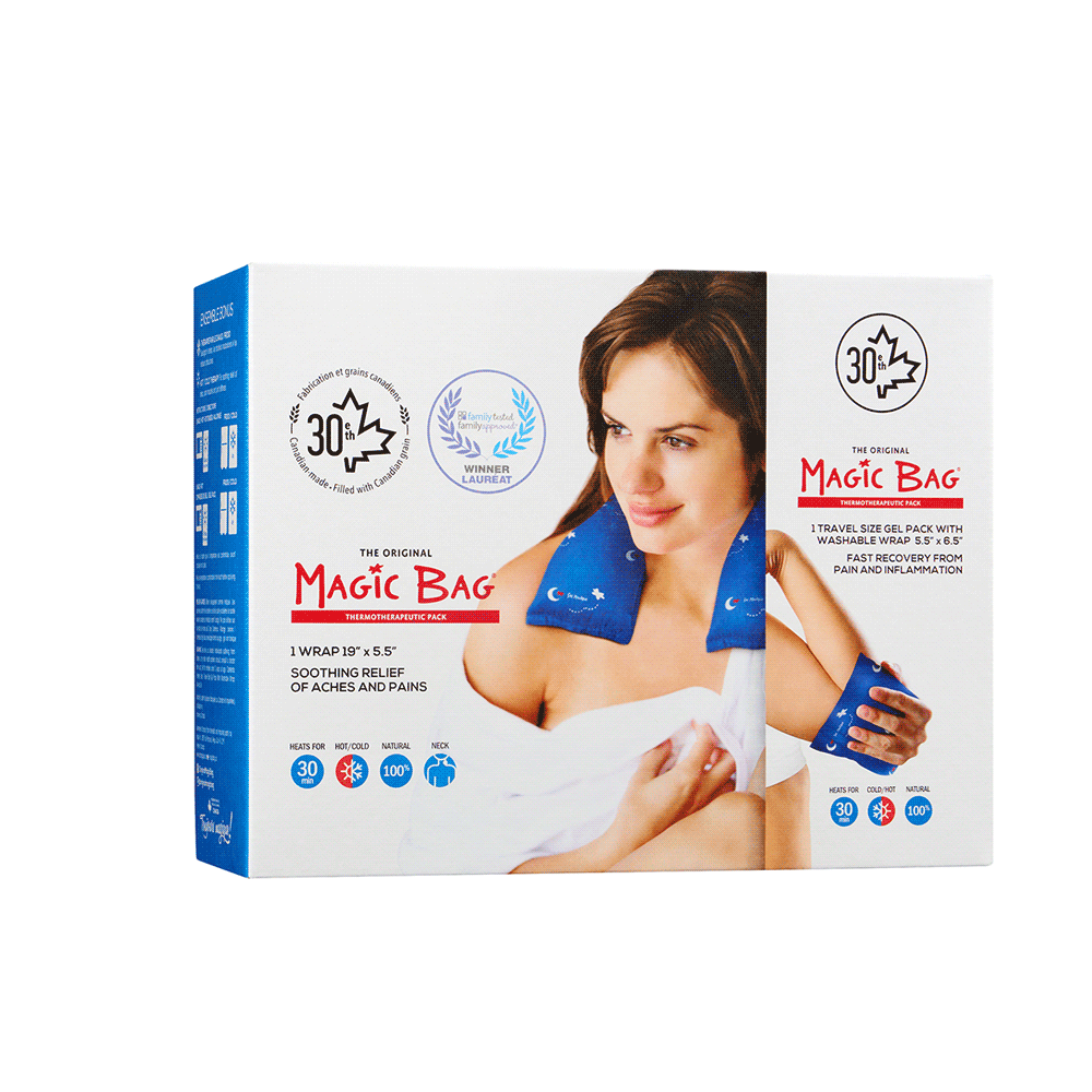 Magic Bag Bonus Pack of 2 Compresses: Extended and Gel Pack Compress - Travel Size