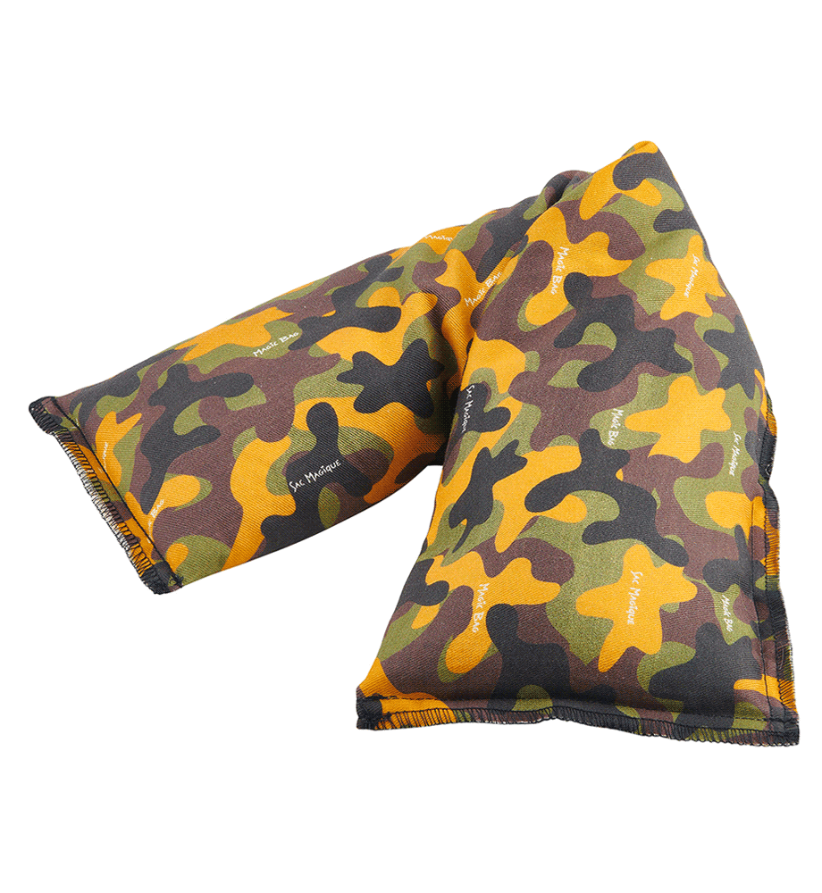 Magic Bag Limited Edition Extended Camouflage Hot & Cold Compress in camouflage print for natural pain relief.