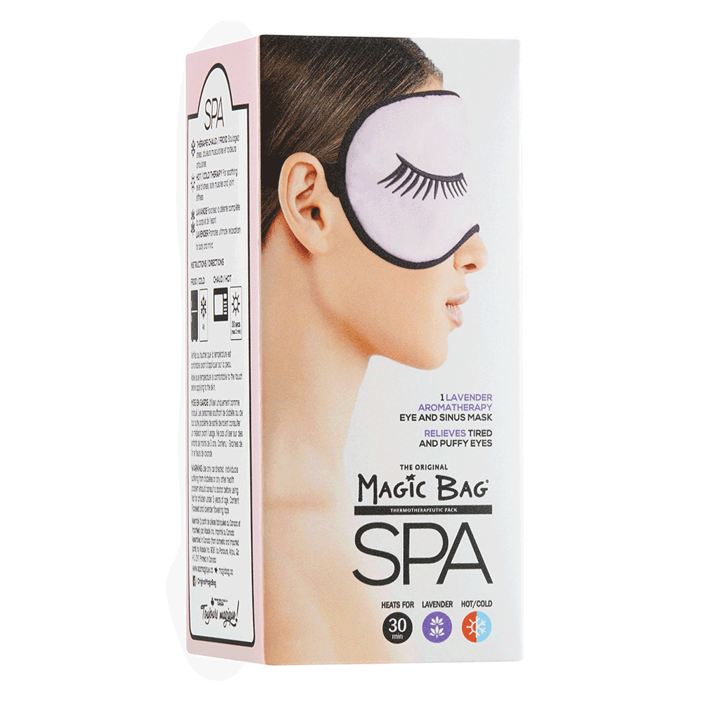 Magic Bag SPA Chic Lavender Aromatherapy Hot & Cold Eye Mask