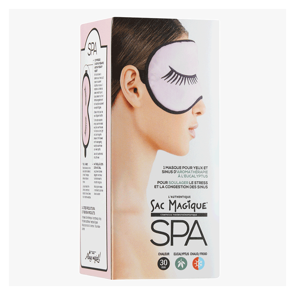 Magic Bag SPA Chic Eucalyptus Aromatherapy Eye Mask packaging