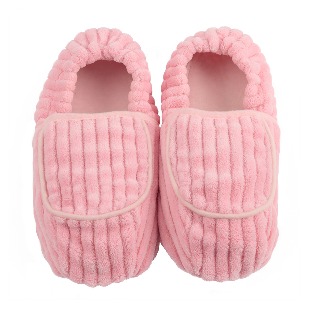 Magic Bag SPA Pink Plush Heatable Slippers