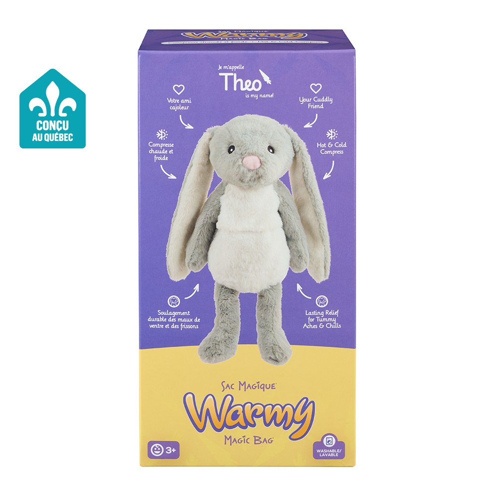 Sac Magique Warmy Theo le lapin compresse chaude / froide