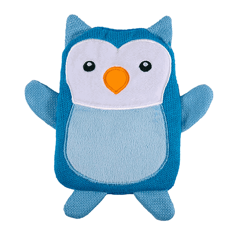 Magic Bag Warmy Ollie the Owl hot and cold compress for children, plush design.