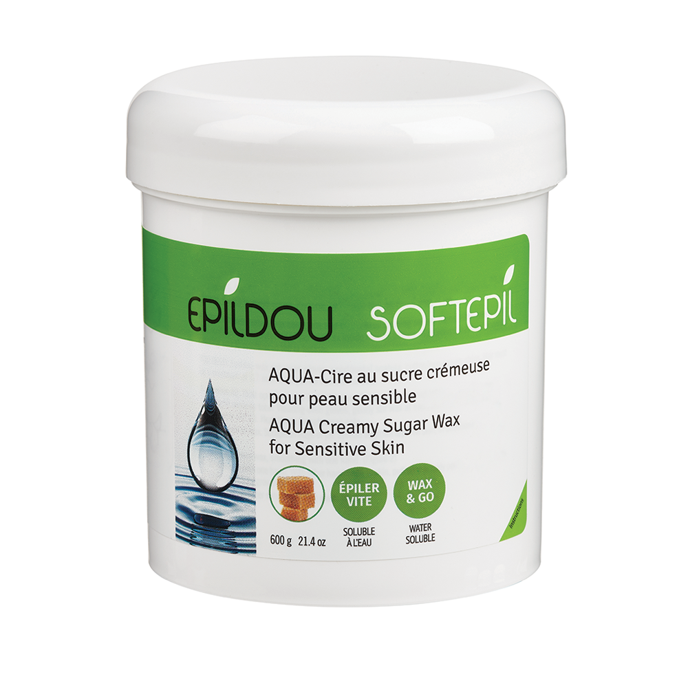 Aqua Creamy Sugar Wax Pot for Sensitive Skin - SoftEpil