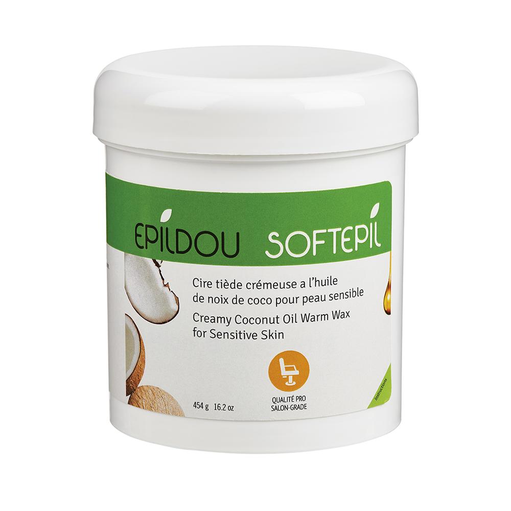 Creamy Coconut Oil Warm Wax Pot for Sensitive Skin - SoftEpil