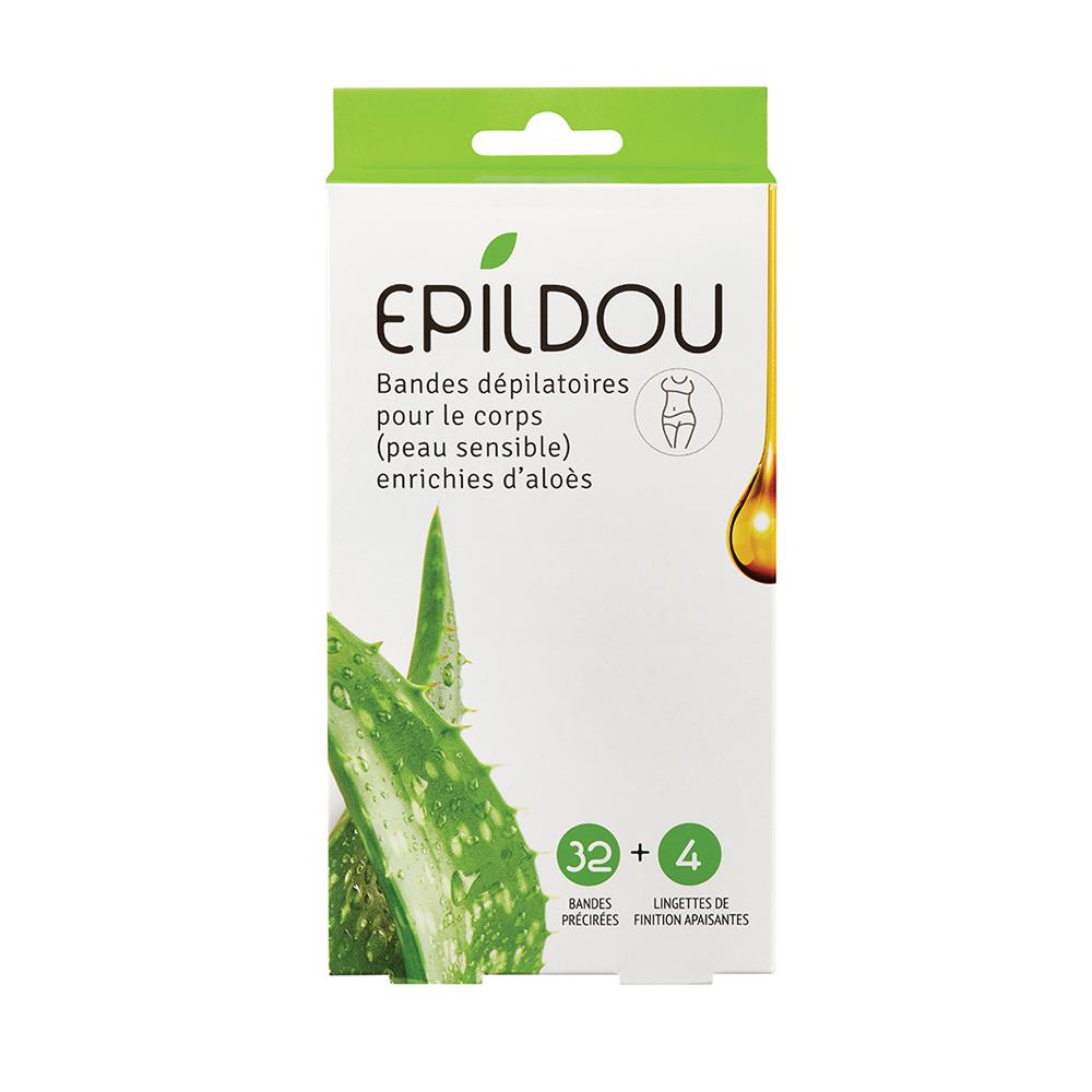 Body Depilatory Strips Enriched With Aloe Vera - SoftEpil