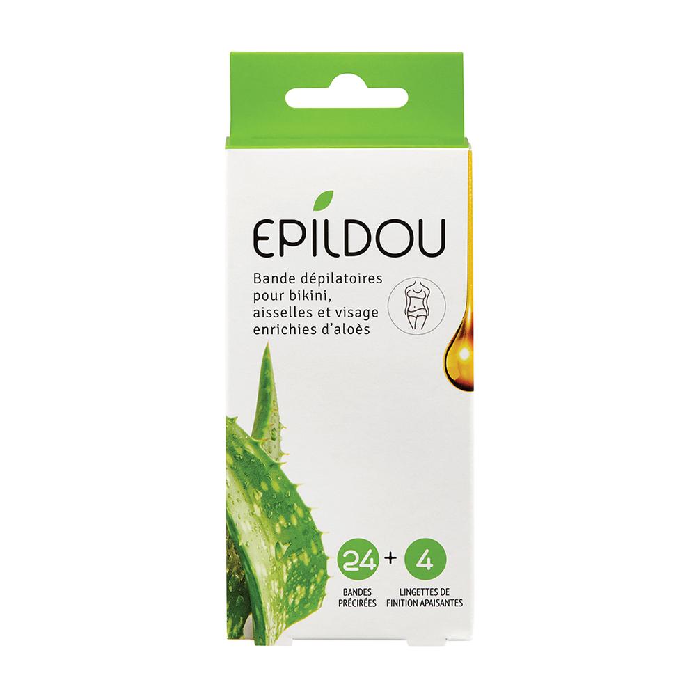 Depilatory Strips For Bikini, Underarm And Face Enriched With Aloe Vera - SoftEpil