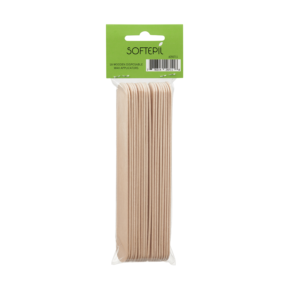 Wooden Spatulas -18 units - SoftEpil