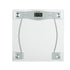 Electronic Personal Scale - Glass And Aluminum Finish Total Body