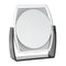 Reversible Tabletop Make-up magnifying Mirror 1X & 10X - Vie Art