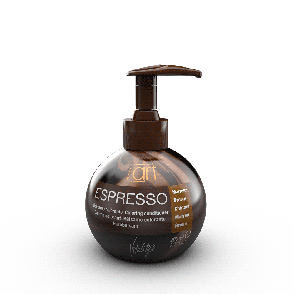 Vitality's Espresso Brown coloring conditioner