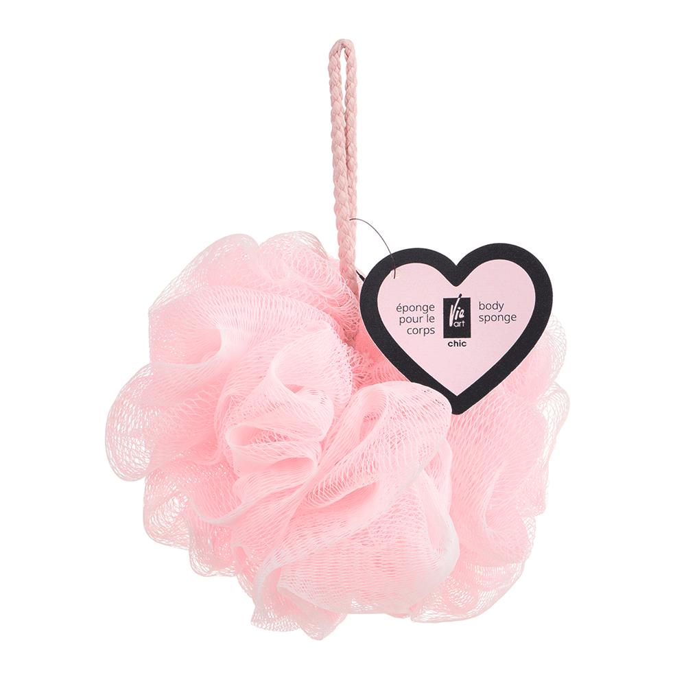 Eponge pour le bain rose Vie Art