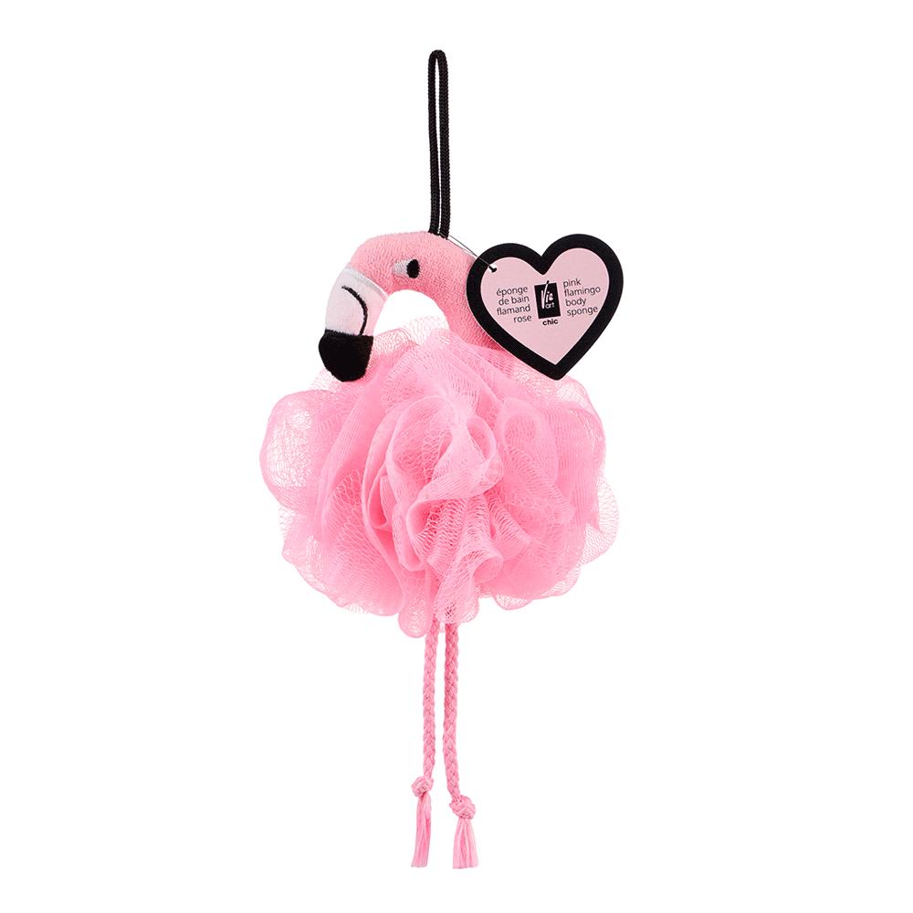 Pink Flamingo Body Sponge - Vie Art