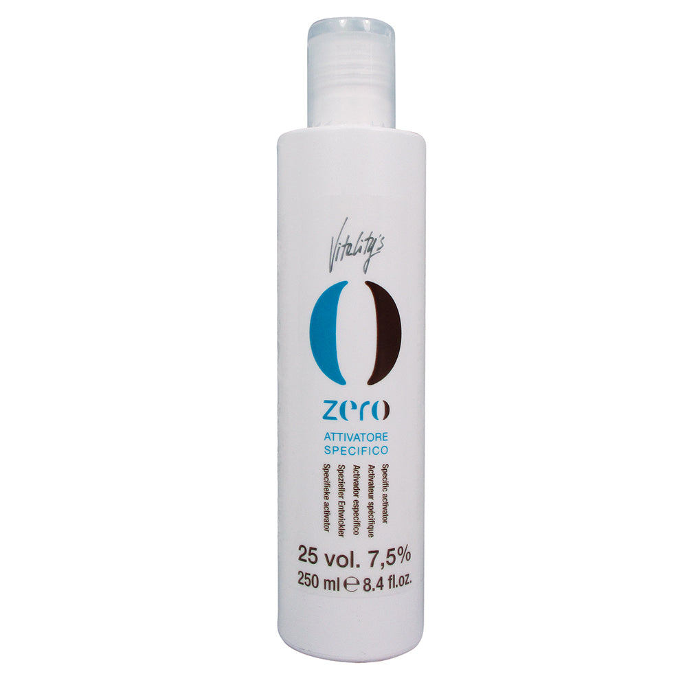 Zero activateur oxydant specifique 25 volume Vitality's