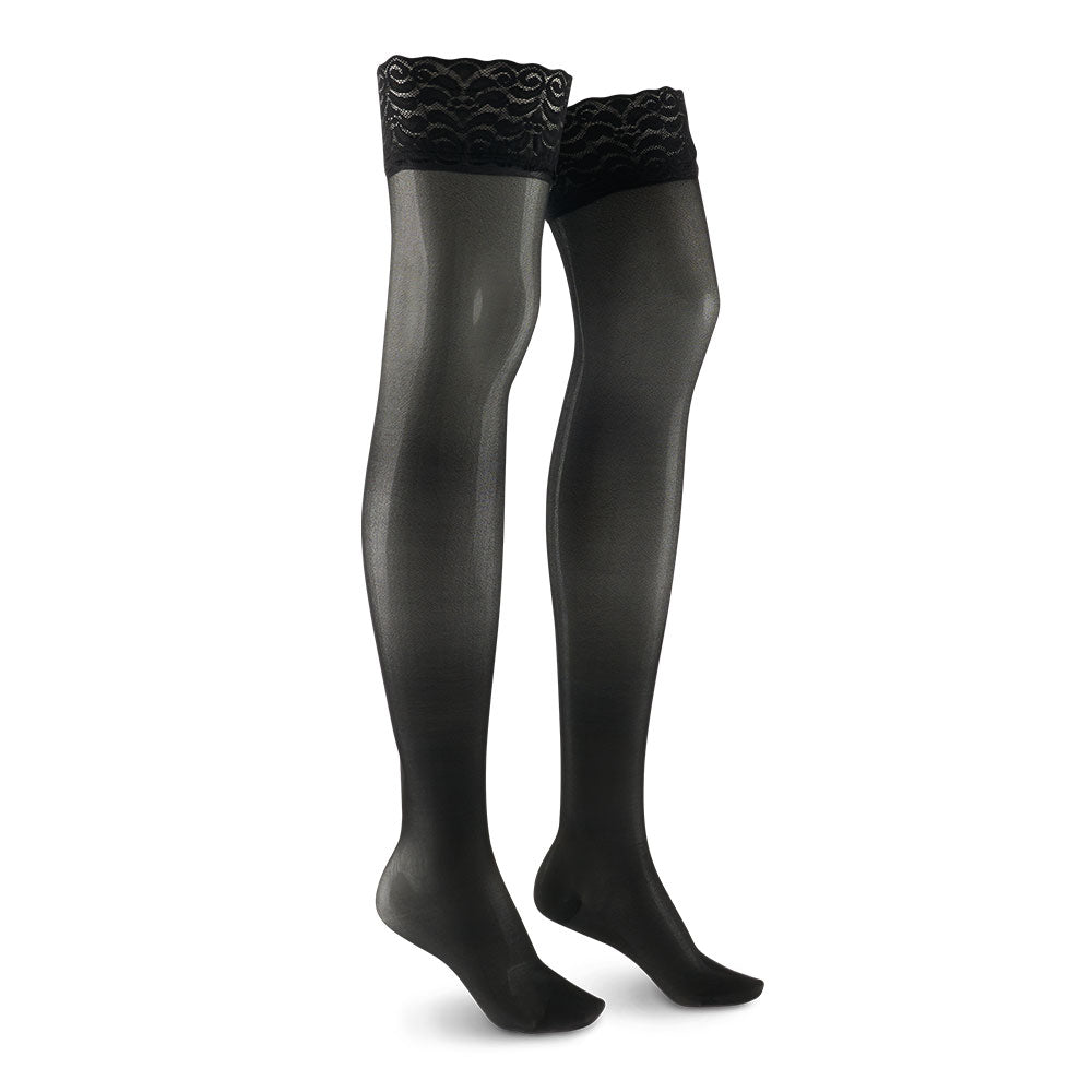 Supporo Bas collants de contention mi-cuisse 12-16 mmHg