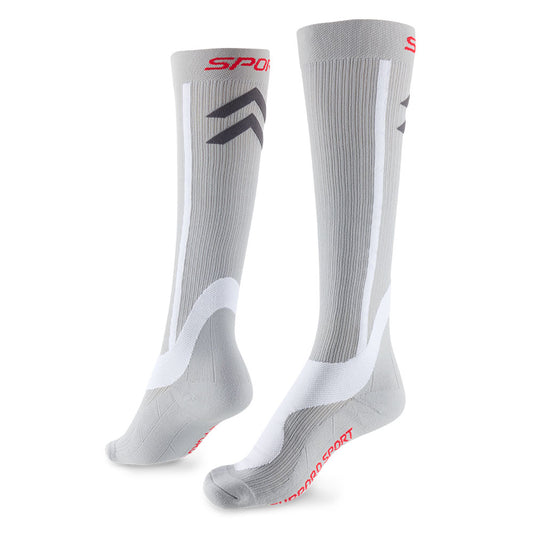 Supporo Unisex Sport Compression Socks Grey, 20-30mmHg