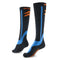 Supporo Unisex Sport Compression Socks Black and Blue, 20-30mmHg