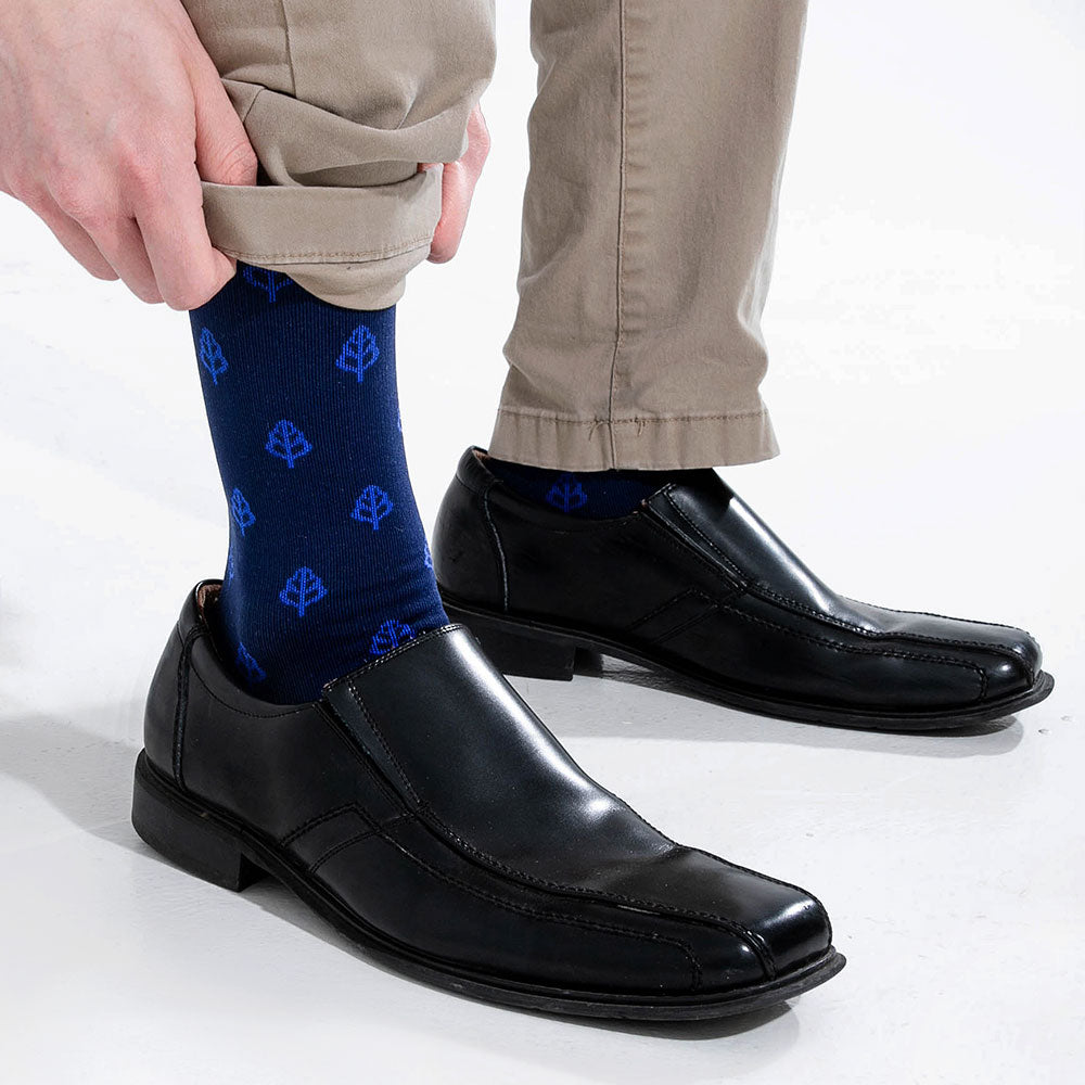 Supporo Unisex Indigo Compression Socks 15-20mmHg