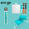 Eco Go 8pc Travel Toiletry Essentials Bundle