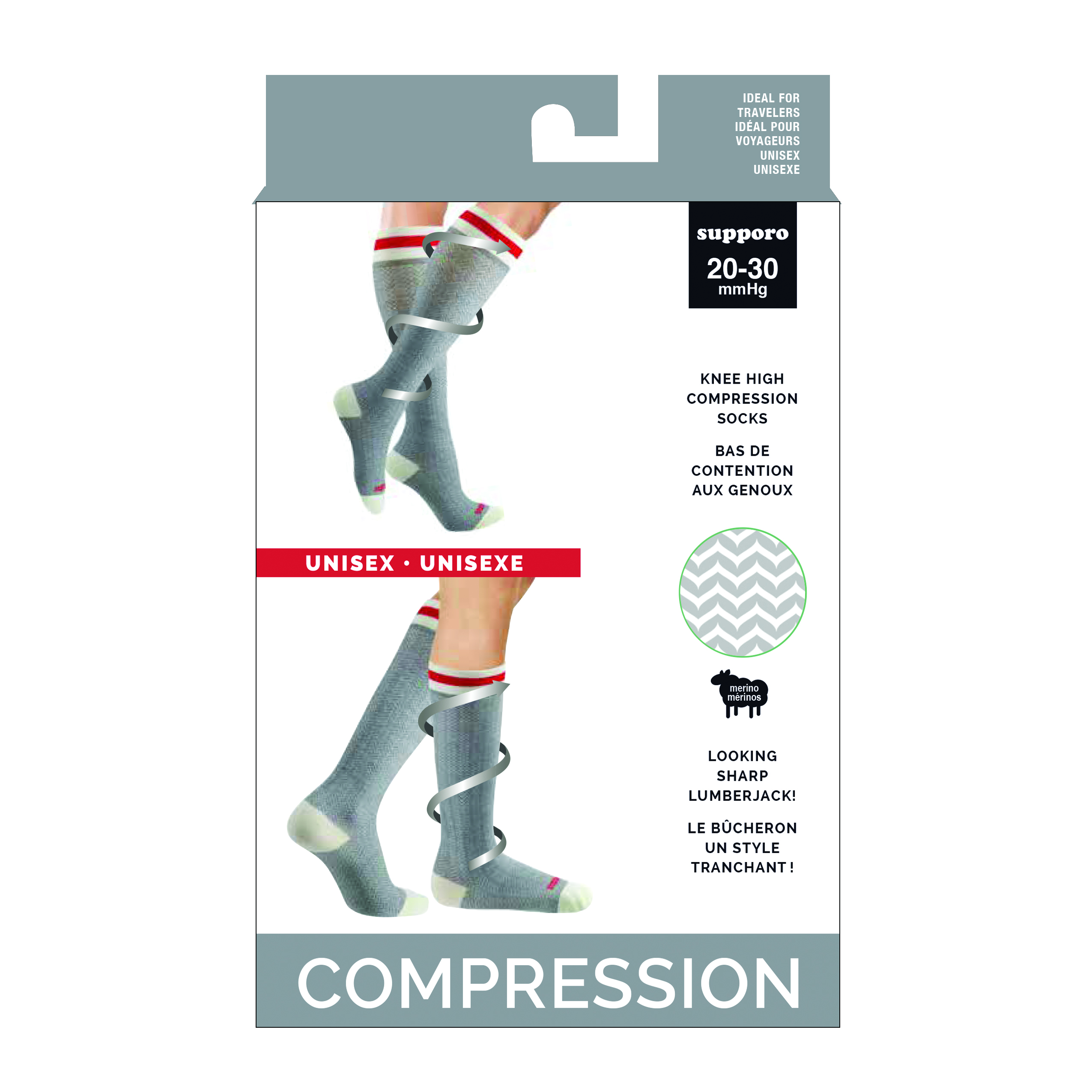 Bas de compression 20-30mmhg Medi Comfort pour femme (Mi-Cuisse